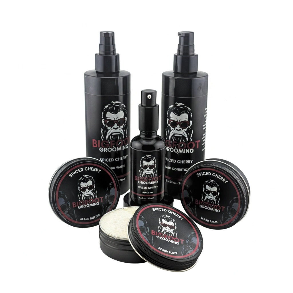 The Bigfoot Spiced Cherry Beast Beard Care Bundle – Bigfoot Grooming