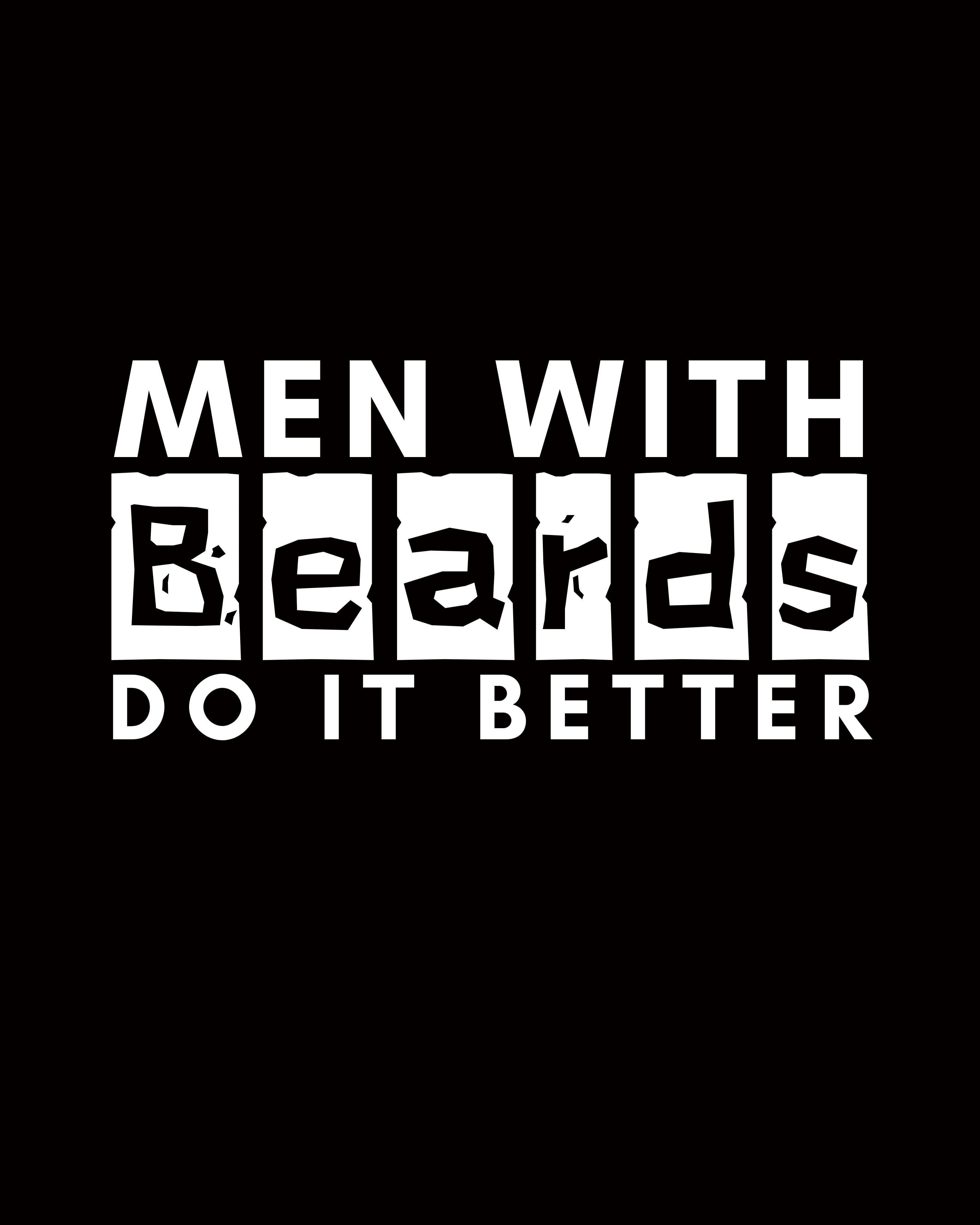 Men With Beards T-Shirt